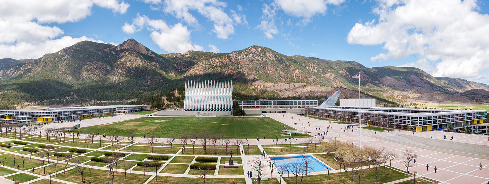 Air Force Academy High School campus