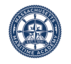 Official academy seal featuring ship wheel, compass rose, and Est. 1891 surrounded by rope border